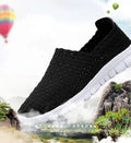 Men Breathable Woven Loafers