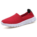 Men Breathable Woven Loafers