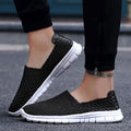 Men Breathable Woven Loafers