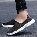 Men Breathable Woven Loafers