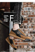 Men Luxury Leather Sneakers 2024