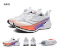  Lightweight Running Sneakers being worn by a person on a bridge, showcasing breathable and non-slip features.