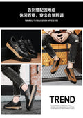 Men Luxury Leather Sneakers 2024