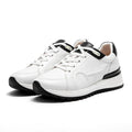 Women Orthopedic Sneakers – Comfortable Balance Shoes displayed on mossy ground with outdoor tools and rustic background.