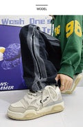 Men Korean Platform Sneakers 2025