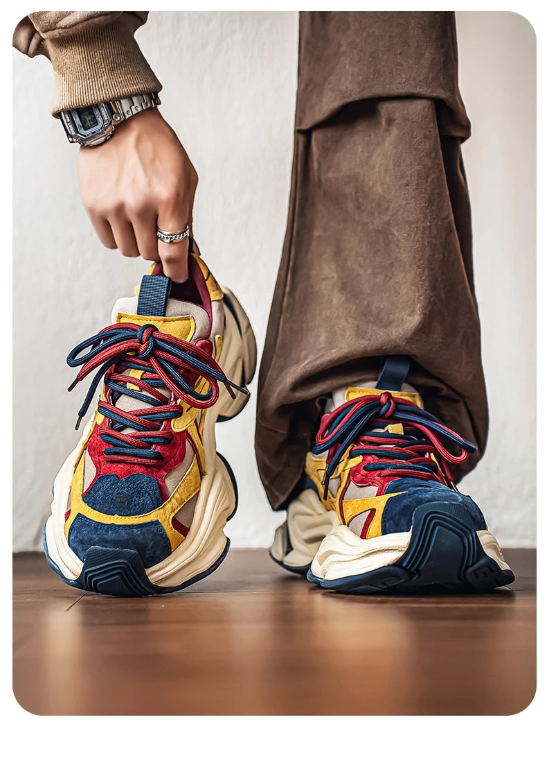 Men Casual Platform Sneakers
