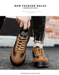Men Luxury Leather Sneakers 2024
