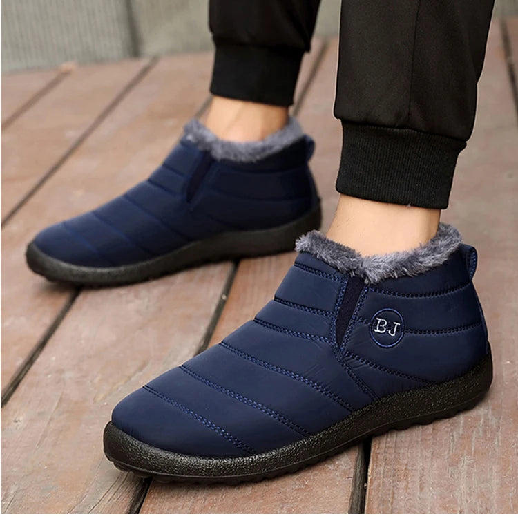 Men Winter Fur Sneakers