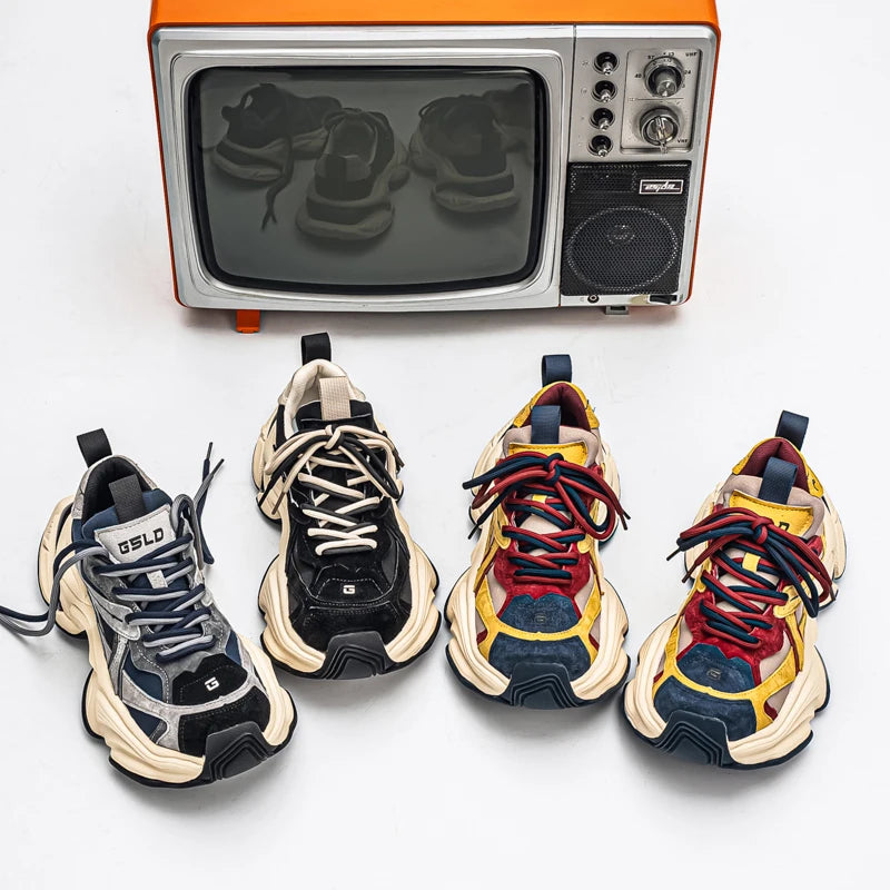 Men Casual Platform Sneakers