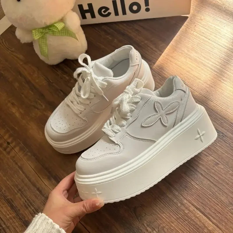 Women Platform Thick Sole Sneakers