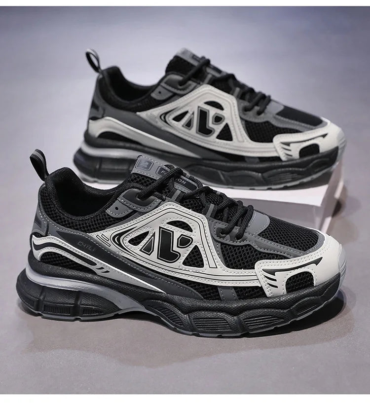 Men Breathable Running Sneakers 2026