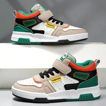 Design Children Sneaker Boys Shoes Skateboard Kids Casual Shoes Autumn Sports Tennis High Top Sneaker for Boy Free Shipping