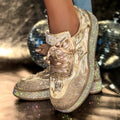 Women Luxury Rhinestone Sneakers