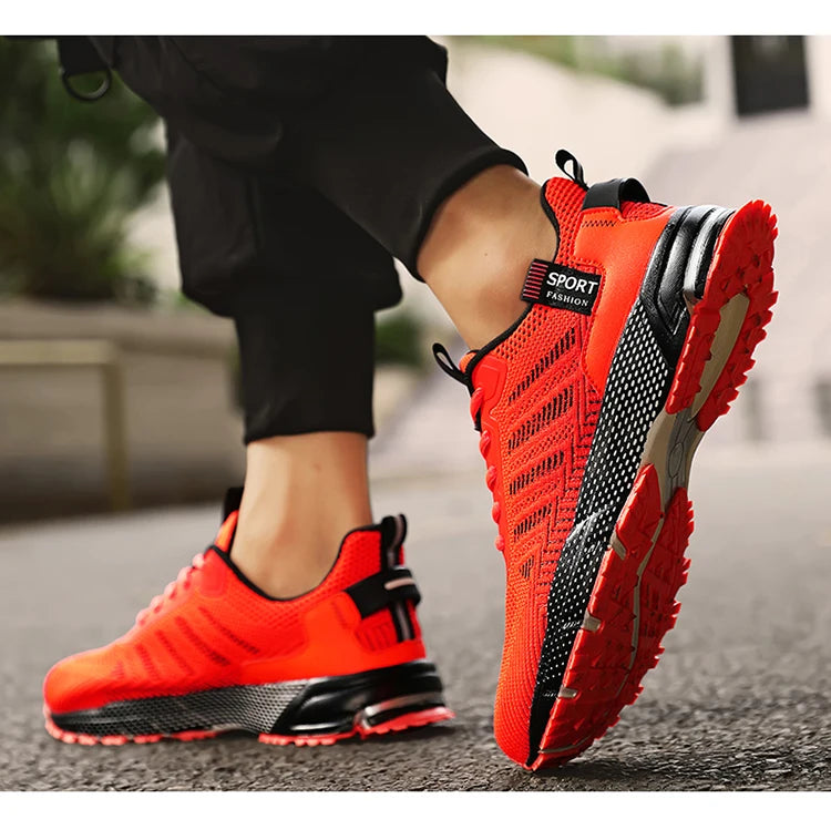Men Breathable Walking Sneakers