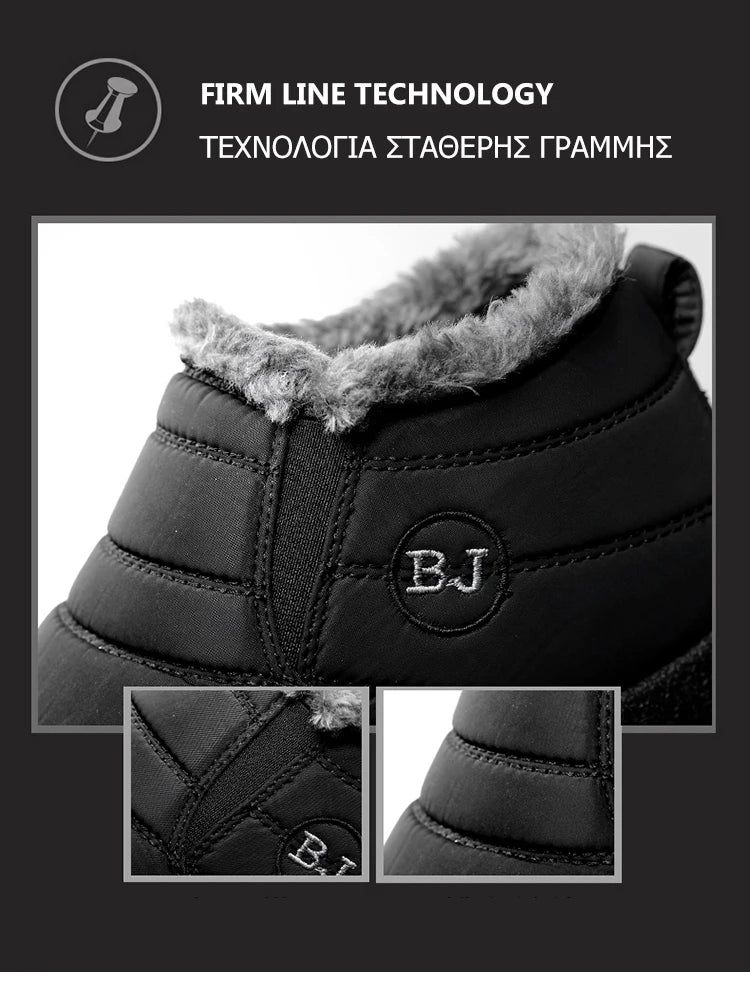 Men Winter Fur Sneakers
