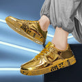 Men Luxury Gold Sneakers