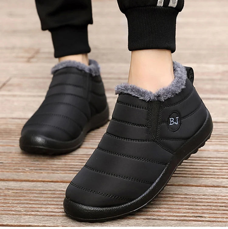 Men Winter Fur Sneakers