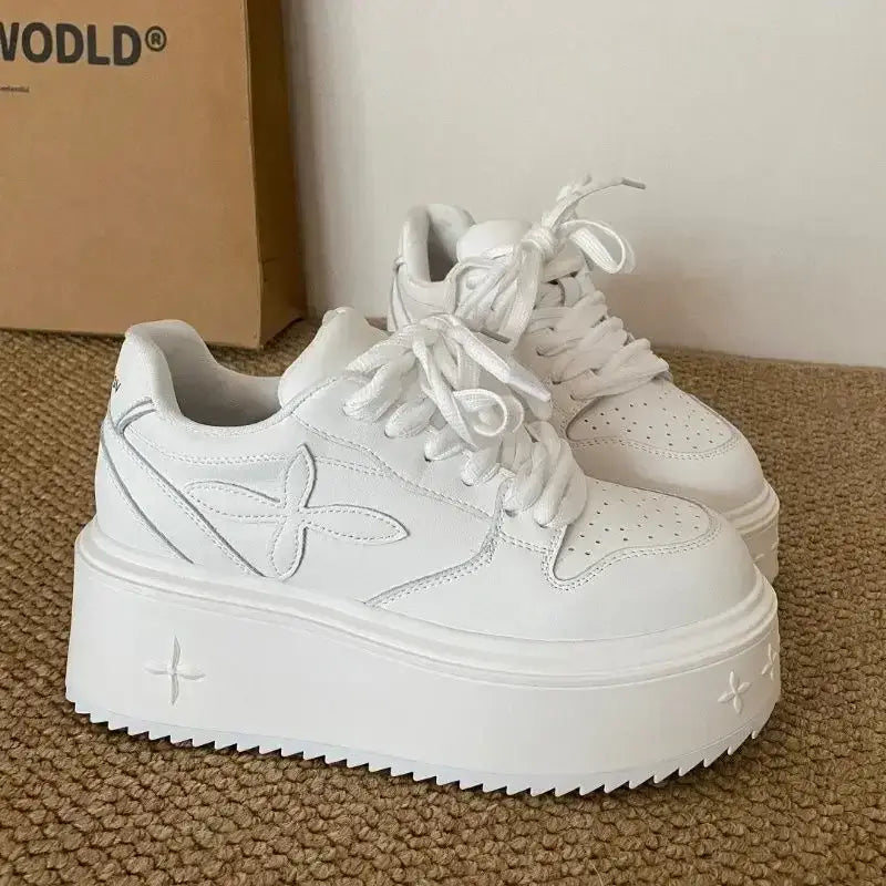 Women Platform Thick Sole Sneakers