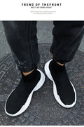 Men High Top Sock Sneakers