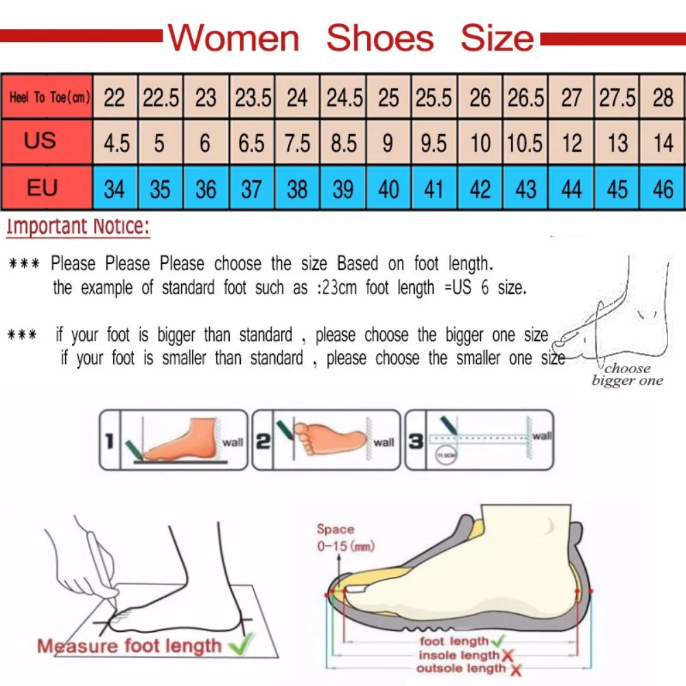 Women Platform Thick Sole Sneakers