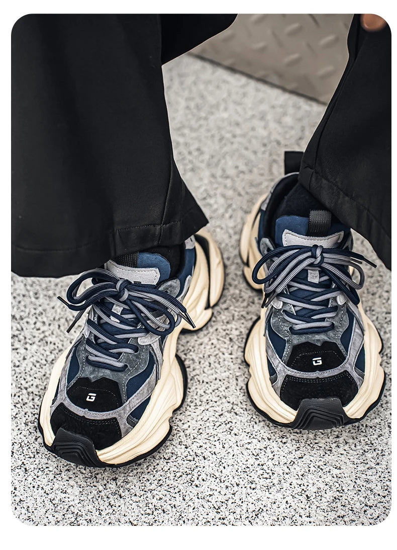 Men Casual Platform Sneakers