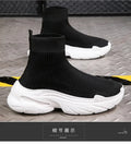 Men High Top Sock Sneakers
