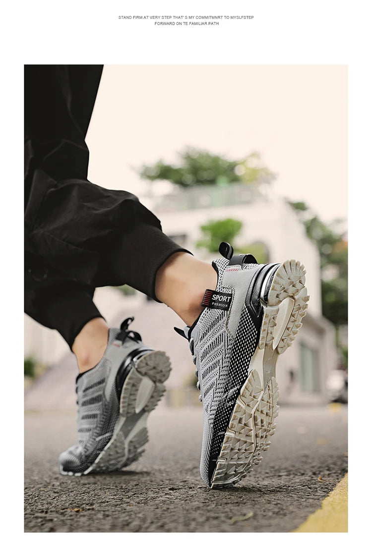 Men Breathable Walking Sneakers