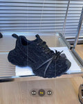 Women Customized Fashion Sneakers in grey with stylish design and comfortable fit.