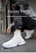 Men High Top Sock Sneakers