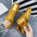 Men Luxury Gold Sneakers