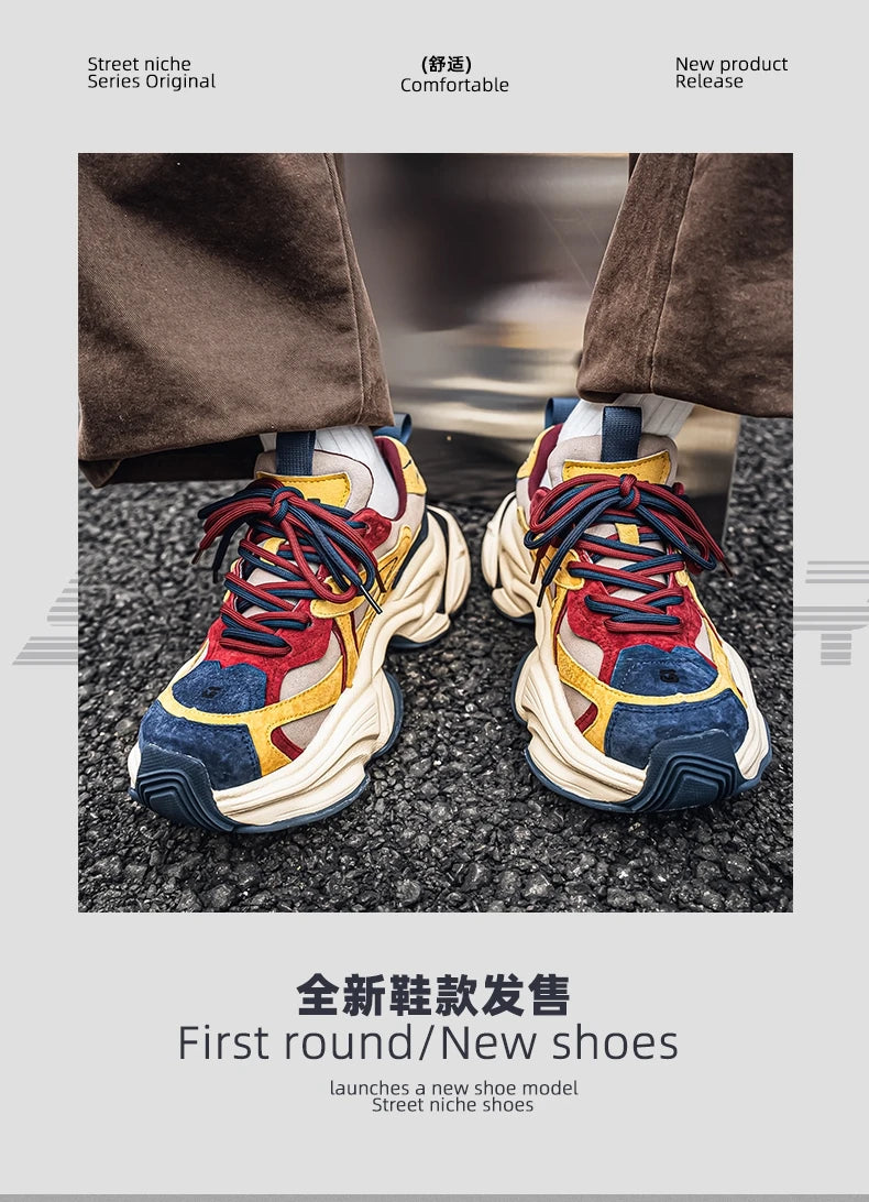 Men Casual Platform Sneakers