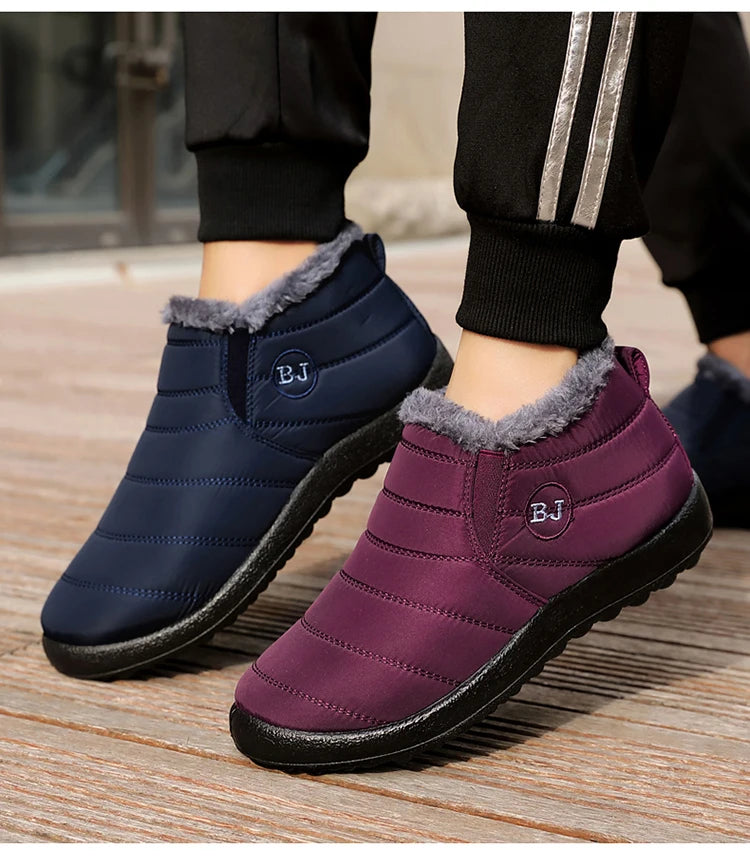 Men Winter Fur Sneakers
