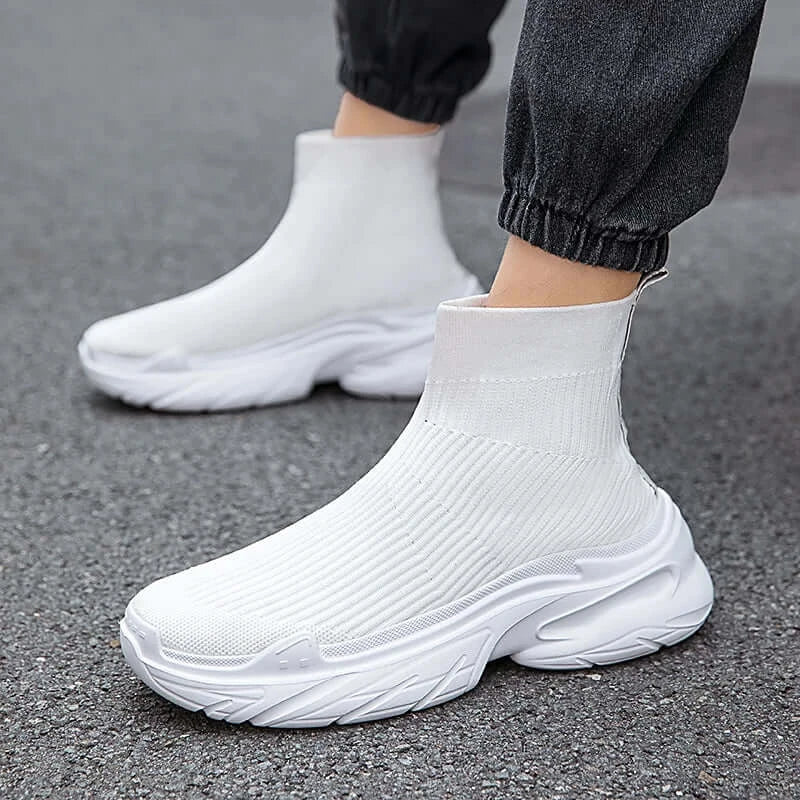 Men High Top Sock Sneakers