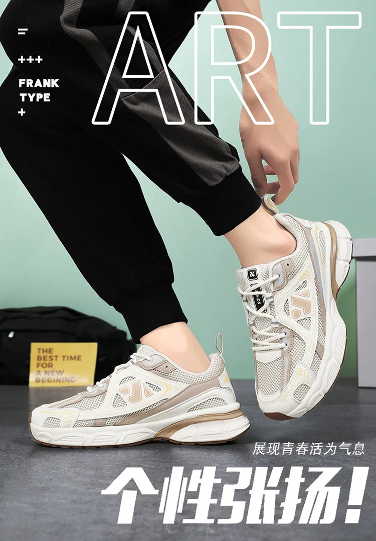 Men Breathable Running Sneakers 2026