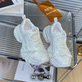 Women Customized Fashion Sneakers in grey with stylish design and comfortable fit.