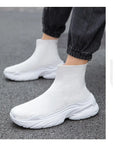Men High Top Sock Sneakers