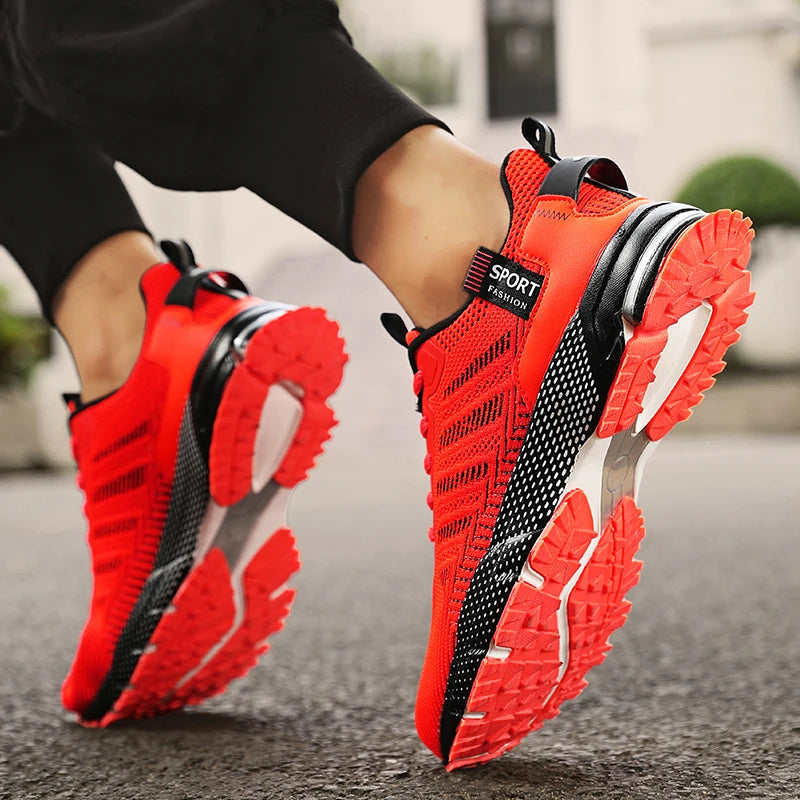Men Breathable Walking Sneakers