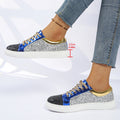 Women Glitter Platform Sneakers 2026 
