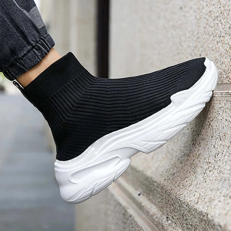 Men High Top Sock Sneakers