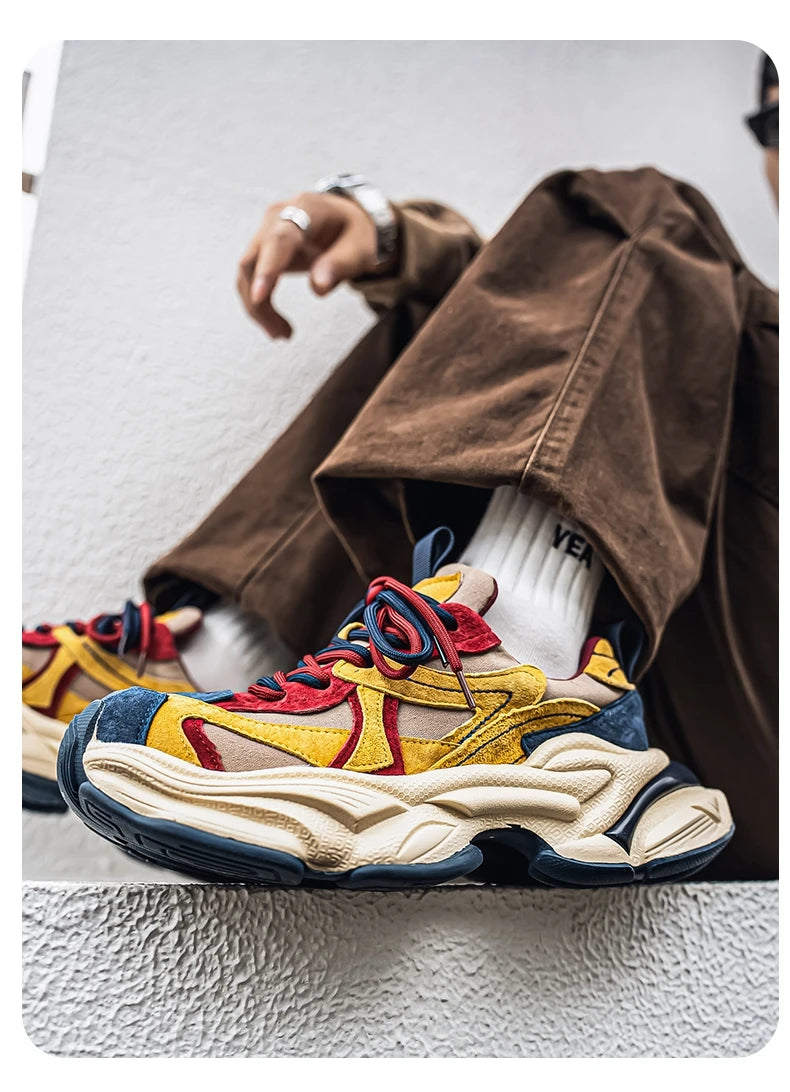 Men Casual Platform Sneakers