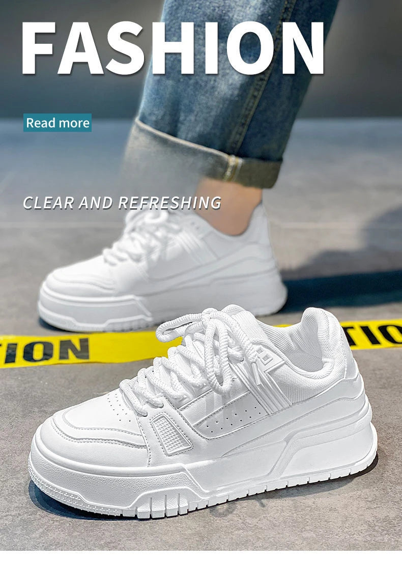 Men Platform Running Sneakers.