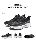  Lightweight Running Sneakers being worn by a person on a bridge, showcasing breathable and non-slip features.