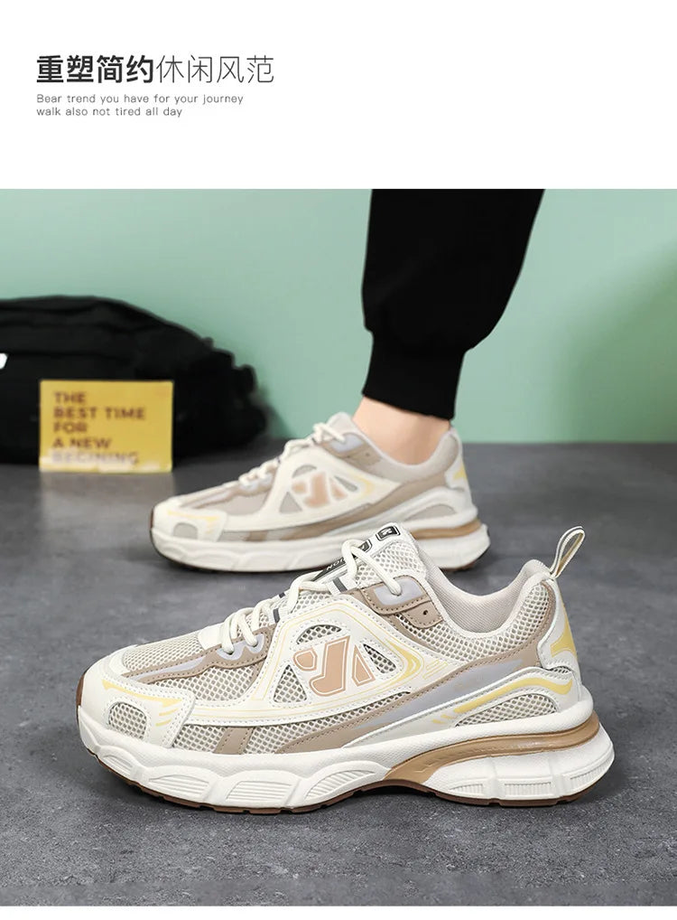 Men Breathable Running Sneakers 2026