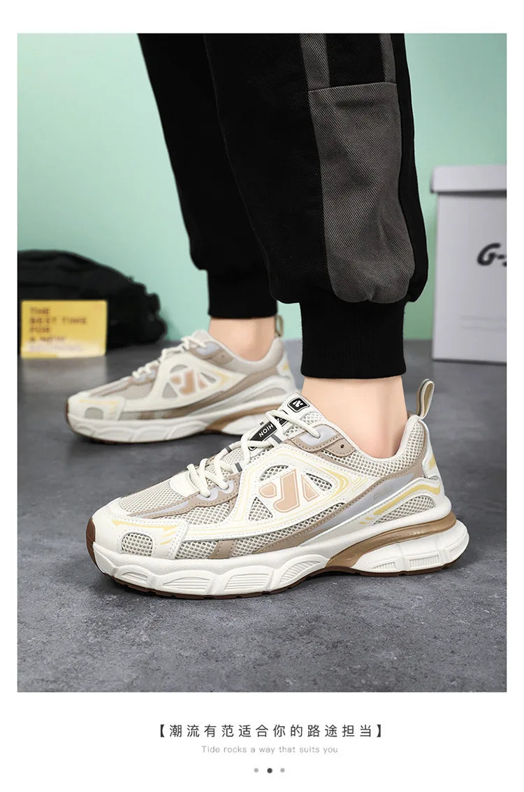 Men Breathable Running Sneakers 2026