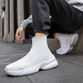 Men High Top Sock Sneakers