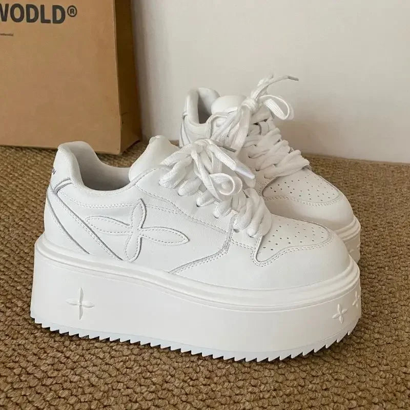 Women Platform Thick Sole Sneakers