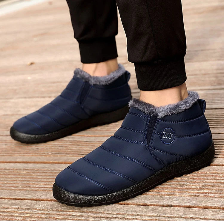 Men Winter Fur Sneakers