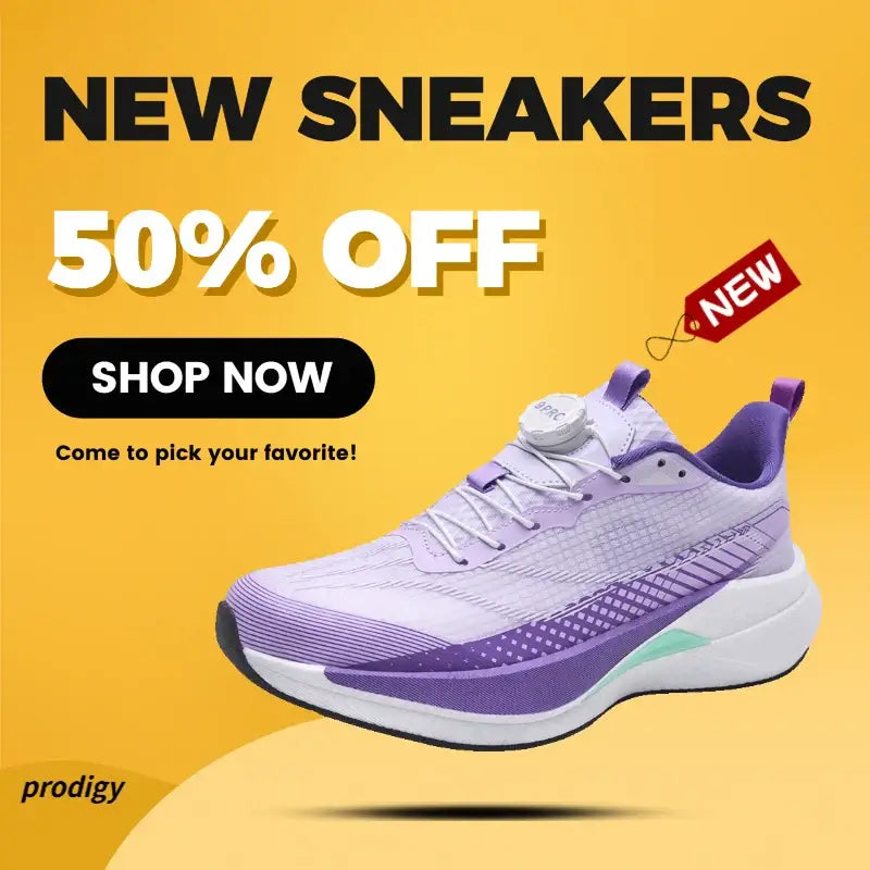  Lightweight Running Sneakers being worn by a person on a bridge, showcasing breathable and non-slip features.