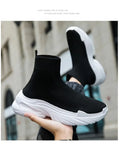 Men High Top Sock Sneakers