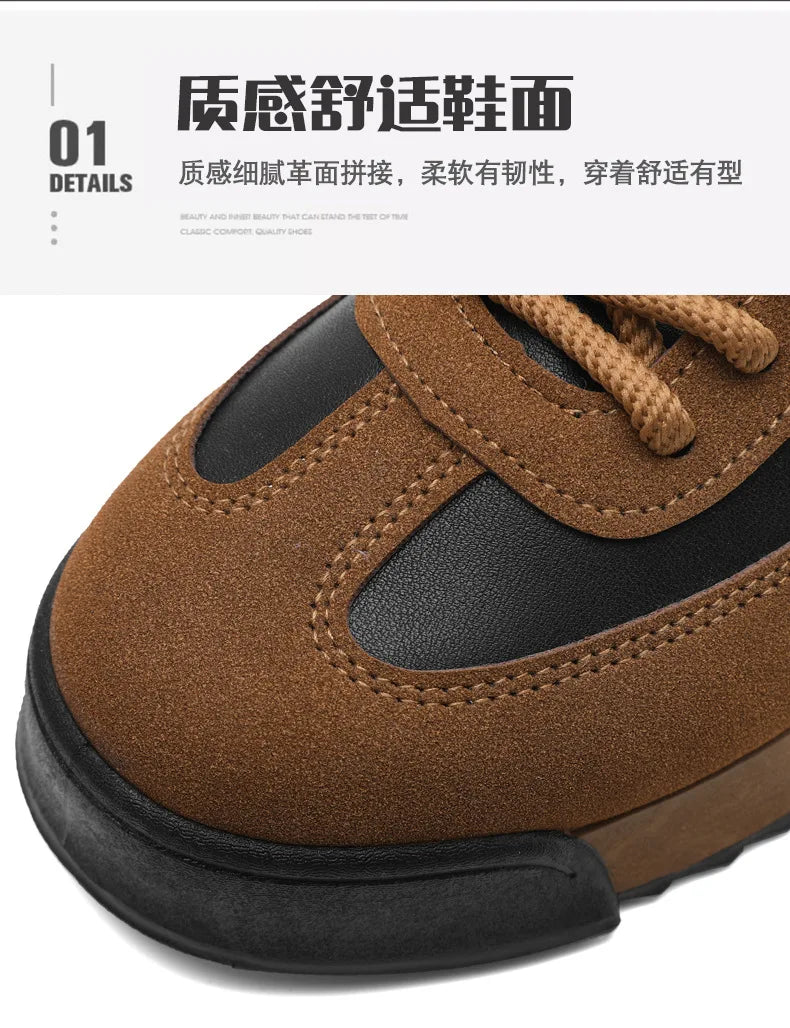 Men Luxury Leather Sneakers 2024